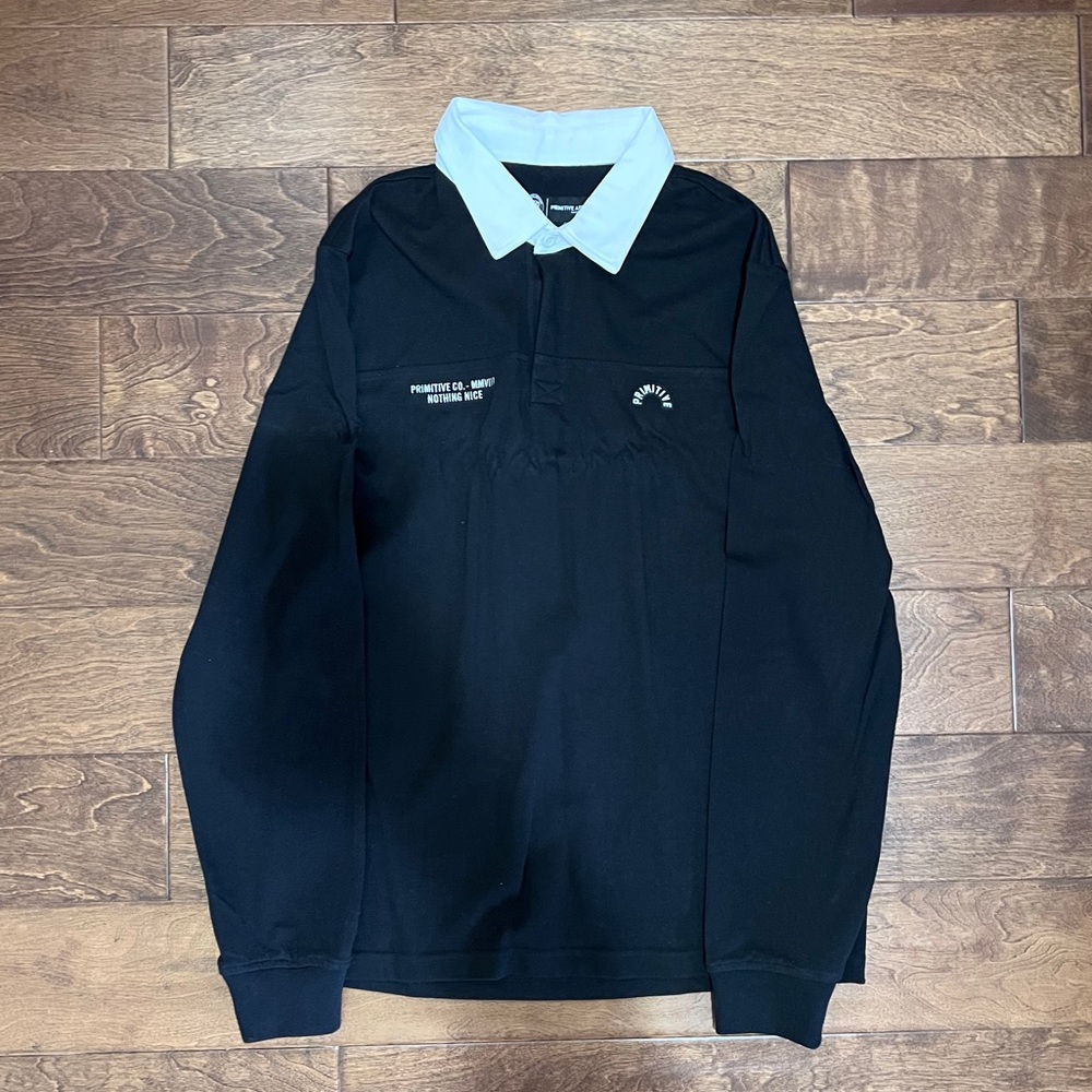 Primitive Apparel Collar Long Sleeve Tee